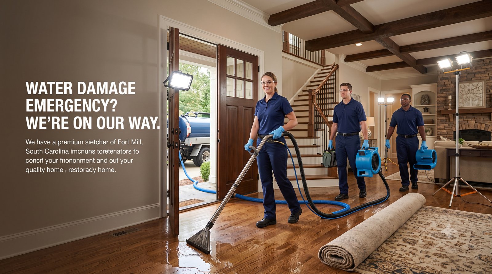 Water Damage Restoration service in Fort Mill